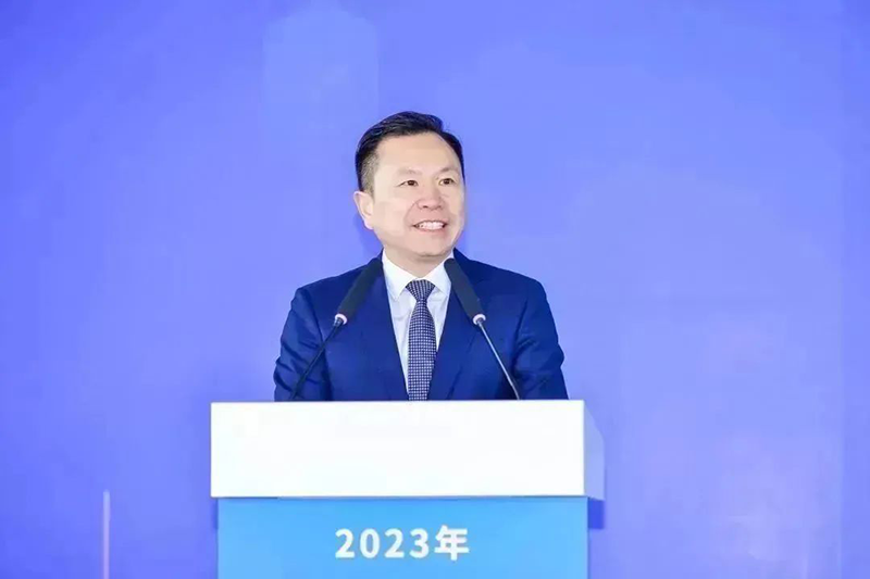共建未来丨豪利777股份（上海）创新基地亮相“2023年闵行区重大工程项目开工仪式”主会。